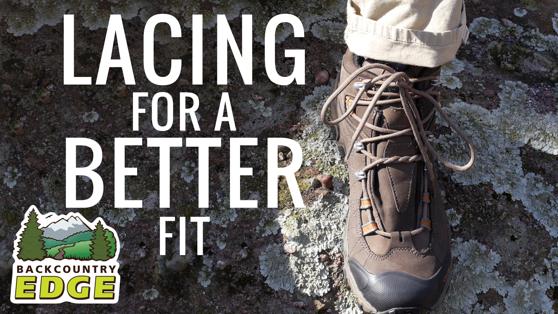 Lacing Techniques for Better Hiking Boot Fit Video Boot Lacing