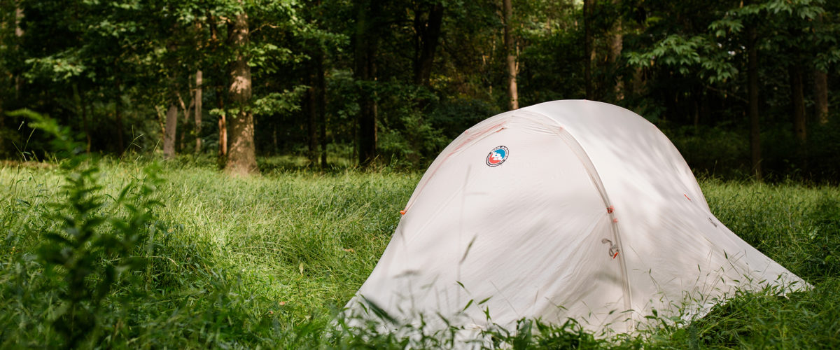 Big Agnes Tent in Grass