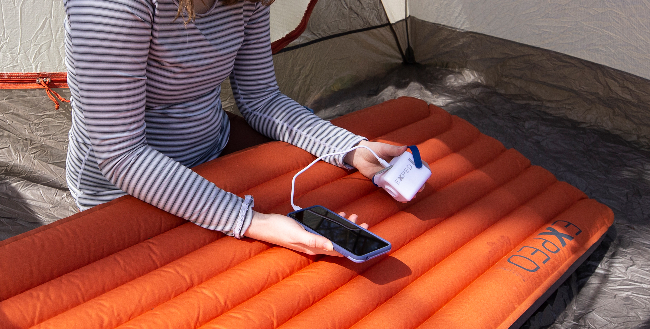 Exped Widget Rechargeable Pump Enwild TrailSense